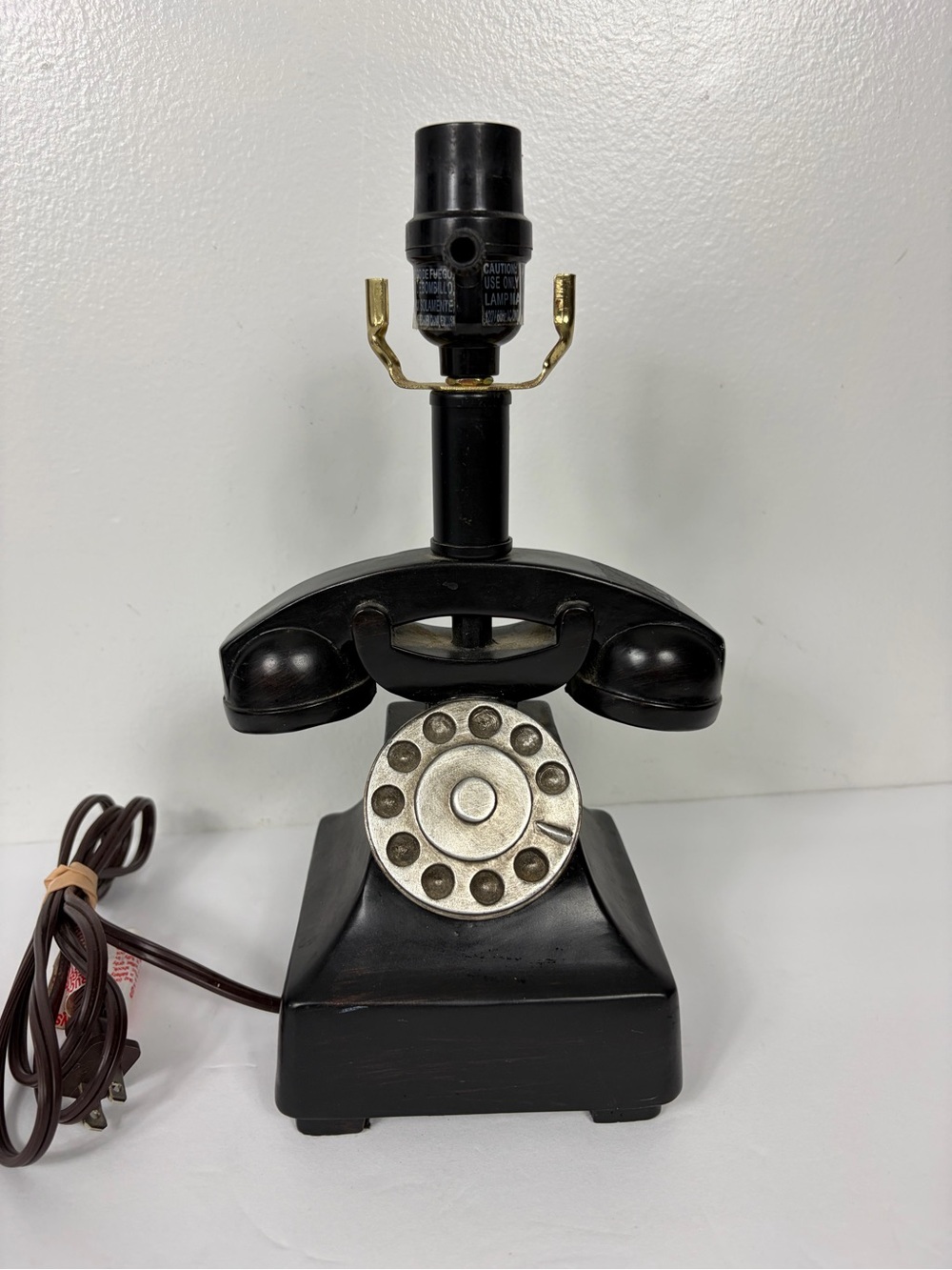 Vintage inspired Telephone lamp base 12x7 inches tall